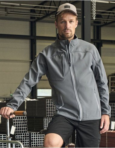 RUS-0R410M-Mens Bionic Softshell Jacket